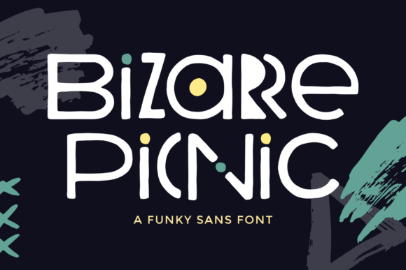 Bizarre Picnic Font for Handmade Creations
