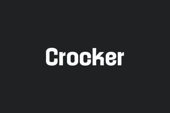Crocker Font for Modern Editorial Design