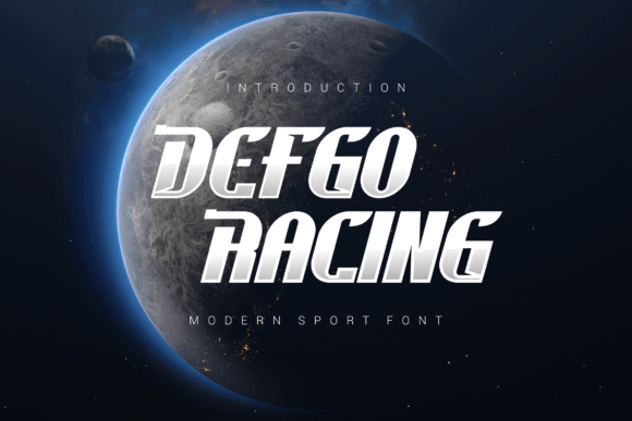 Defgo Racing: A Bold Typeface for Modern Editorial Design