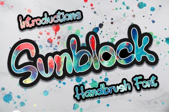 Enhance Your Editorial Design with the Sunblock Font