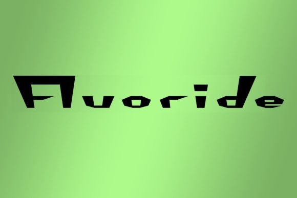 Fluoride Font for Business Branding