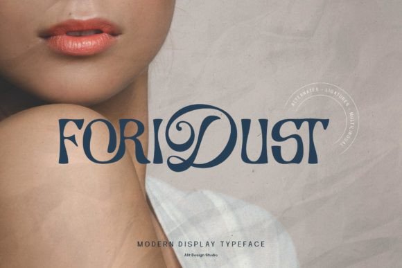 Foridust: A Stylish Display Font for Modern Branding