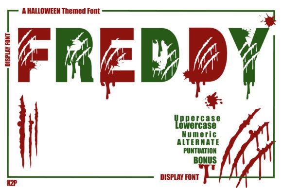 Freddy Font Review: Spooky Style for Branding Projects