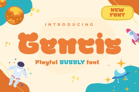 Gencis Font for Handmade and Commercial Projects
