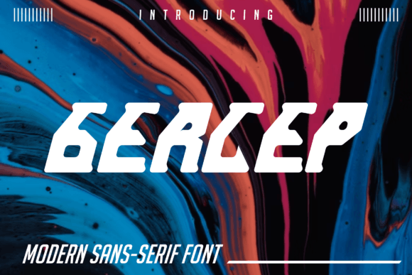 Gercep: A Display Font for Modern Web Design