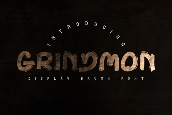 Grindmon: A Modern Font for Strong Branding
