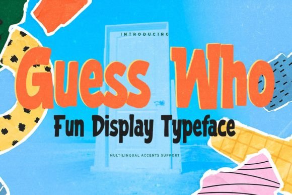 Guess Who Display Font Review for Real Projects