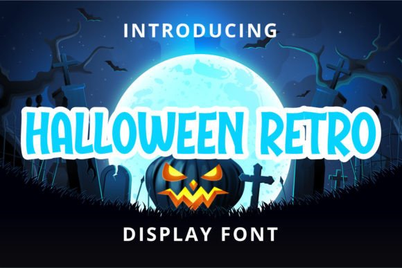 Halloween Retro Font for Eye-Catching Designs