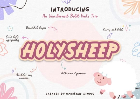 Holysheep Font for Dynamic Campaign Design