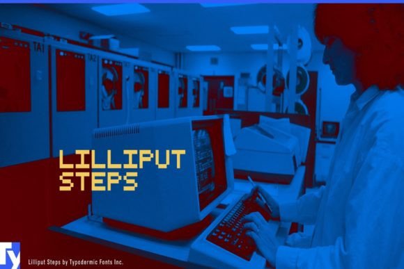 Lilliput Steps: A Playful Display Font for Bold Campaigns