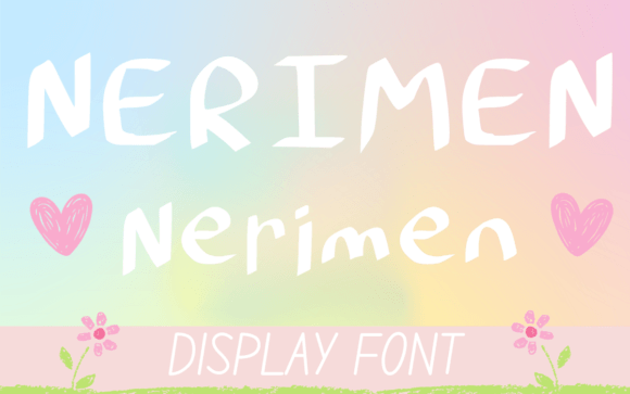 Nerimen: A Fresh Display Font for Web Design