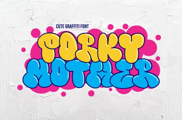 Porky Mother Display Font for Web Design