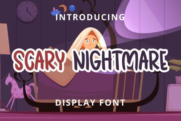 Scary Nightmare Font for Web Design