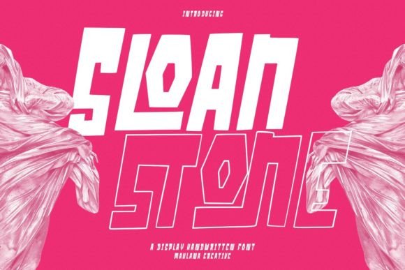 Sloanstone: A Modern Display Font for Bold Branding