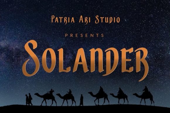 Solander Display Font Review
